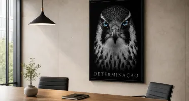Kit 5 Quadros Motivacionais para impressão Decoração JPEG