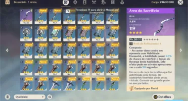 GENSHIN IMPACT - KLEE + FISCHL + ARMA 4 ESTRELAS
