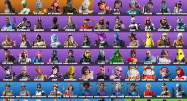 CONTA DE FORTNITE COM 121 SKINS E COM SALVE O MUNDO ANTIGO