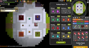 Conta perfeita Realm of the mad God- 8char slots+50chestfull