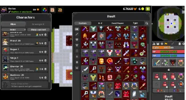 Conta perfeita Realm of the mad God- 8char slots+50chestfull
