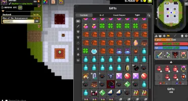 Conta perfeita Realm of the mad God- 8char slots+50chestfull