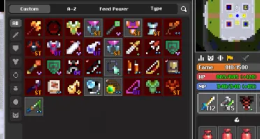 Conta perfeita Realm of the mad God- 8char slots+50chestfull