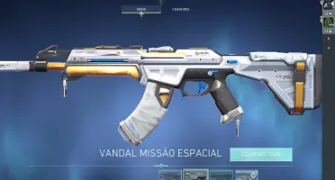 connta smurf com faca e vandal