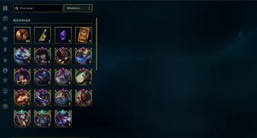 acc, 107 champs, 171skins level 262 gold III
