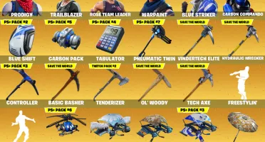 Conta fortnite OG com STW fundador com skins antigas, passes