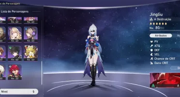 Conta Honkai Star Rail Ar 68 com Vários personagens T5
