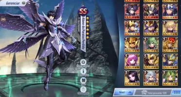 Saint Seiya Awakening com 4 reparos SS/EX e +4 contas CMRD
