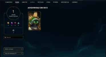 Conta lv 1 com Rammus Rei (RARA) no servidor BR
