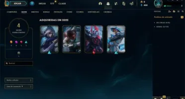 CONTA SMURF GOLD IV