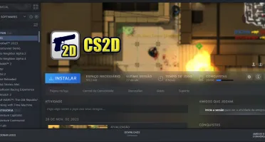 Conta Steam Jogos Pagos, Totalizando 125 Jogos na conta