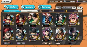One Piece Bounty Rush 7 Ex Zoro Luffy Bigmom E Muito Mais