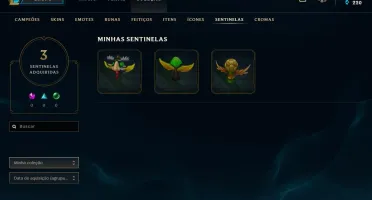 Conta Unranked com Kaisa KDA, 3 reembolsos.