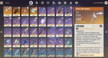 AR-55 ganyu, ayato, raiden, eula, amos, tumulo, mitsspliter