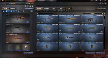 Conta Crossfire AL Marechal com 11 Vips+Colecionador de arma