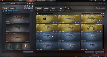 Conta Crossfire AL Marechal com 11 Vips+Colecionador de arma