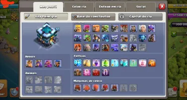 Clash of clans cv13 com Clash royale arena 17