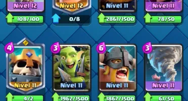 Clash of clans cv13 com Clash royale arena 17