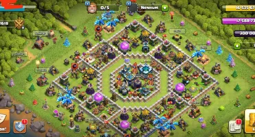 Clash of clans cv13 com Clash royale arena 17