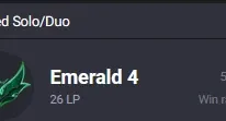 Conta Handleveled Full Acesso Esmeralda 4 Com 82% De Winrate