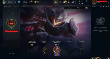 Conta League of Legends Full Acesso - 119 Champs e 49 Skins