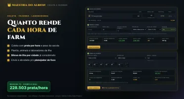 Maestria do Albion | Acesso 30 Dias | Calculadora de Lucro