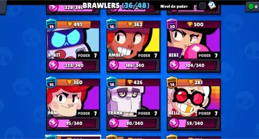 Conta brawl stars 36/48