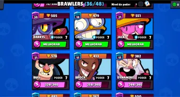Conta brawl stars 36/48