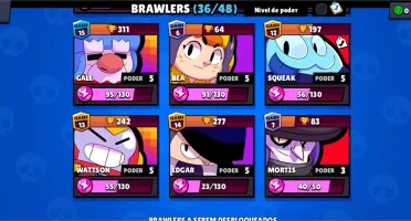 Conta brawl stars 36/48
