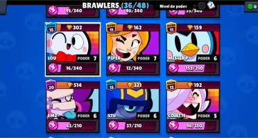 Conta brawl stars 36/48
