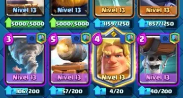 Conta Level 14 7000 trofeus 4939 Gemas