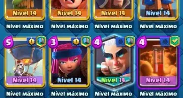 Conta Level 14 7000 trofeus 4939 Gemas