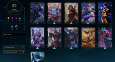 Conta lol platina 4 com Zed prestigio