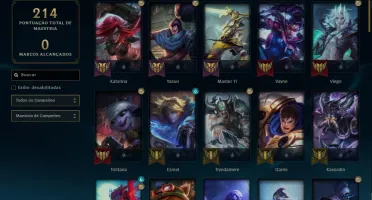 Conta lol platina 4 com Zed prestigio