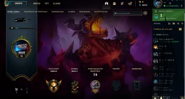 CONTA LEAGUE OF LEGENDS G3 E-MAIL NÃO VERIFICADO 2015