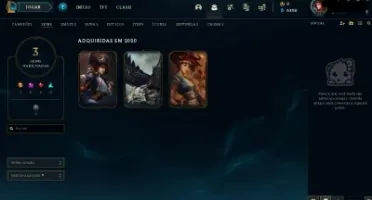 Conta nível 33, 3 skins, OURO 3 com e-mail trocável!