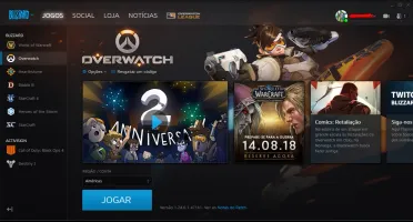 Conta Blizzard com WoW Battle or Azeroth e Overwatch