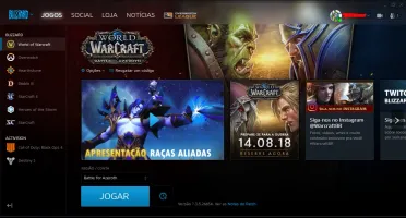 Conta Blizzard com WoW Battle or Azeroth e Overwatch