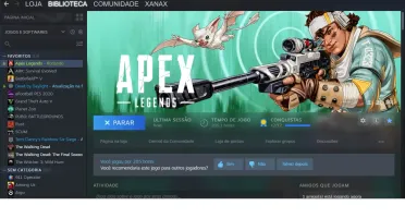 CONTA STEAM VARIEDADE DE JOGOS RELEVANTES ACC APEX SKINS