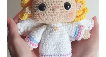 Enfeite Presépio de Natal 4 Peças Amigurumi