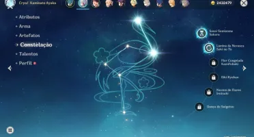 Ayaka C2, Zhongli, Albedo, Jean e Mona