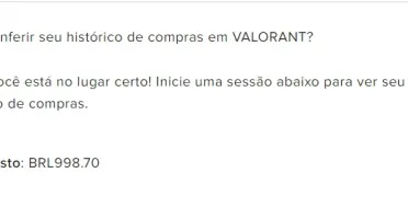 Conta Valorant Ex imortal +R$1000,00 gastos
