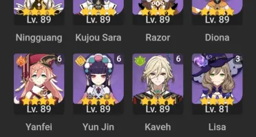 Account Genshin impact
