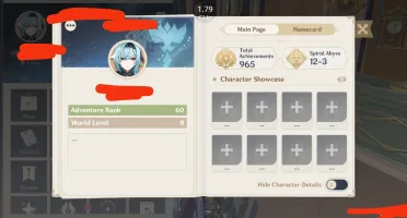 Account Genshin impact