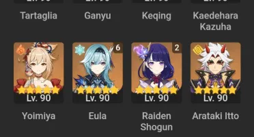 Account Genshin impact