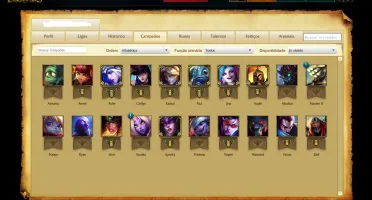 Conta ouro 2 - Muitas skins