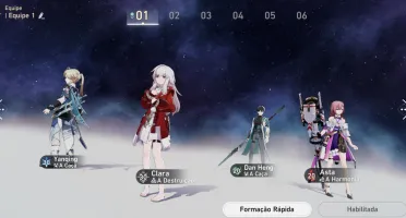 Honkai Star Rail Yanqing E1 e Clara
