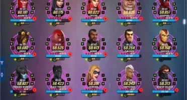 Conta marvel strike force