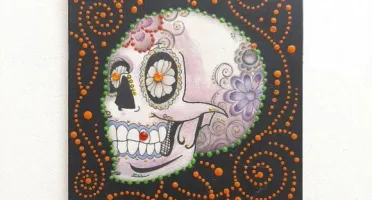 Porta Chave Caveira Mexicana #5