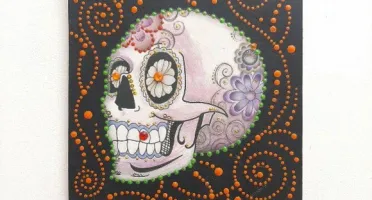 Porta Chave Caveira Mexicana #5